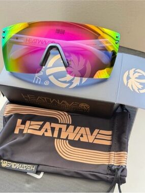 HEATWAVE Lazor Face Polarized Sunglasses